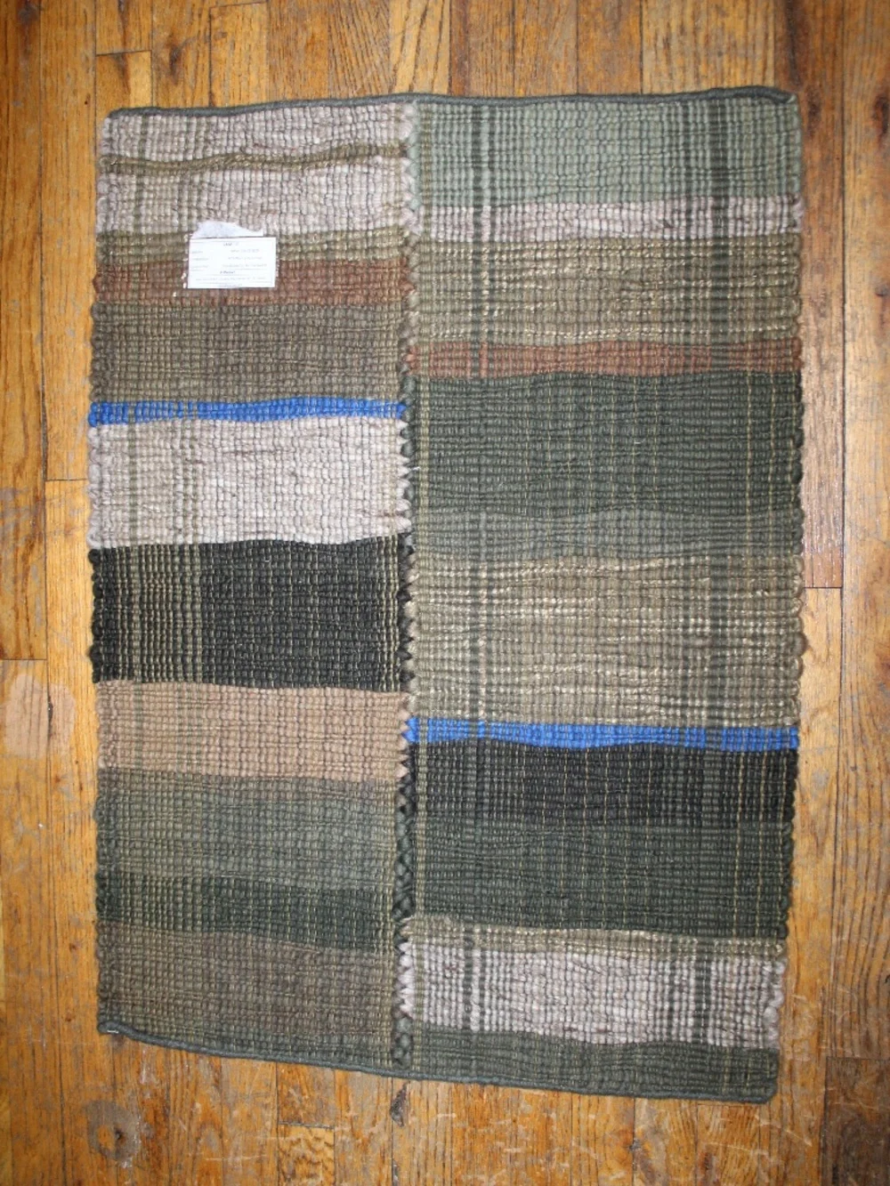 Williams Sonoma Hadloom Cut Shuttle Weave Rug. Sz. 2
